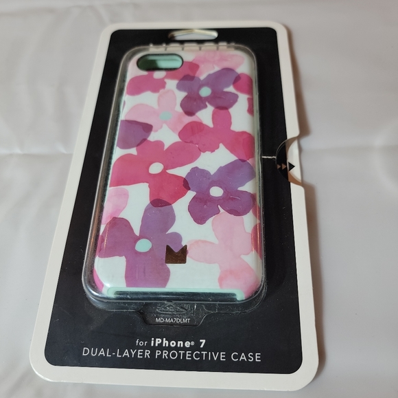 modal Other - Modal Flower Case For Iphone 6, 7, 8, Grippy sides, duel layered, Hard shell
